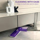 FLOORINGTON Spray Mop for Floor Cleaning Wet & Dry Microfiber Mop with 550ML Refillable Bottle, 4 Washable Pads, 4 Microfibre Cloth and 1 Scraper Perfect for Home, Kitchen, Hardwood, Tile Floors PS08 - Floorington