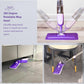FLOORINGTON Spray Mop for Floor Cleaning Wet & Dry Microfiber Mop with 550ML Refillable Bottle, 4 Washable Pads, 4 Microfibre Cloth and 1 Scraper Perfect for Home, Kitchen, Hardwood, Tile Floors PS08 - Floorington