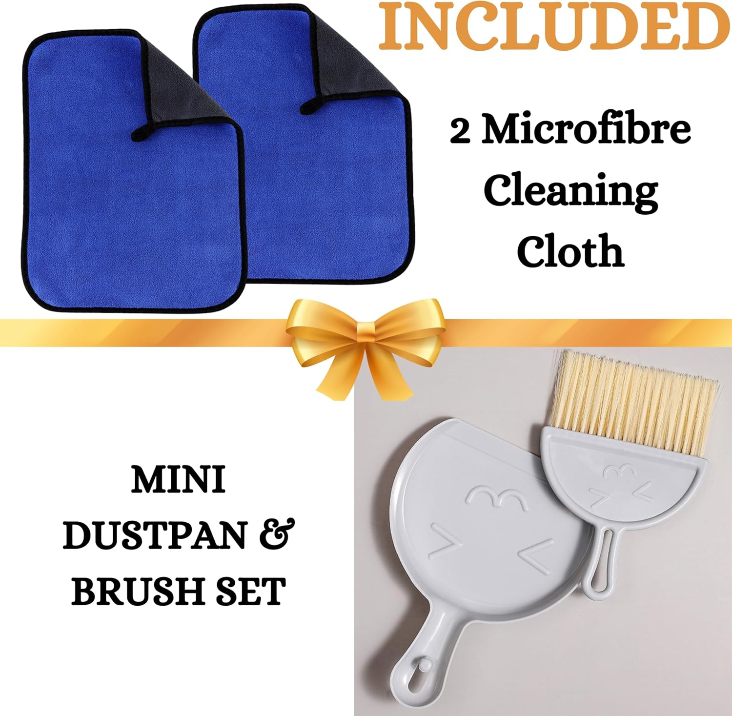 FLOORINGTON Floor Mop and Bucket Set Easy Flash Speed Mop with Squeeze Bucket Flat Mop for Floor Cleaning Includes 4 Washable Microfiber Pads, 2 Free Cleaning Cloths & Mini Dustpan and Brush Set SM11 - Floorington