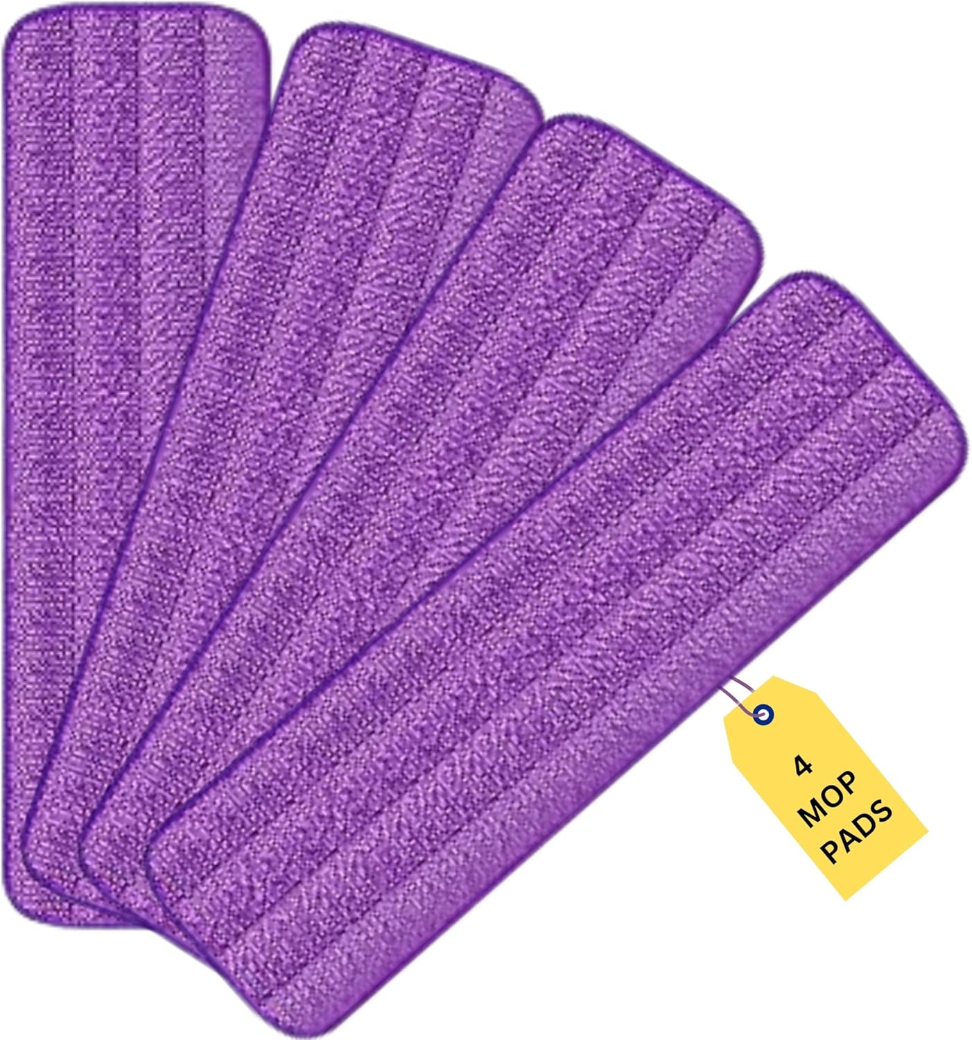 FLOORINGTON Spray Mop for Floor Cleaning Wet & Dry Microfiber Mop with 550ML Refillable Bottle, 4 Washable Pads, 4 Microfibre Cloth and 1 Scraper Perfect for Home, Kitchen, Hardwood, Tile Floors PS08 - Floorington