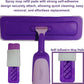 FLOORINGTON Spray Mop for Floor Cleaning Wet & Dry Microfiber Mop with 550ML Refillable Bottle, 4 Washable Pads, 4 Microfibre Cloth and 1 Scraper Perfect for Home, Kitchen, Hardwood, Tile Floors PS08 - Floorington